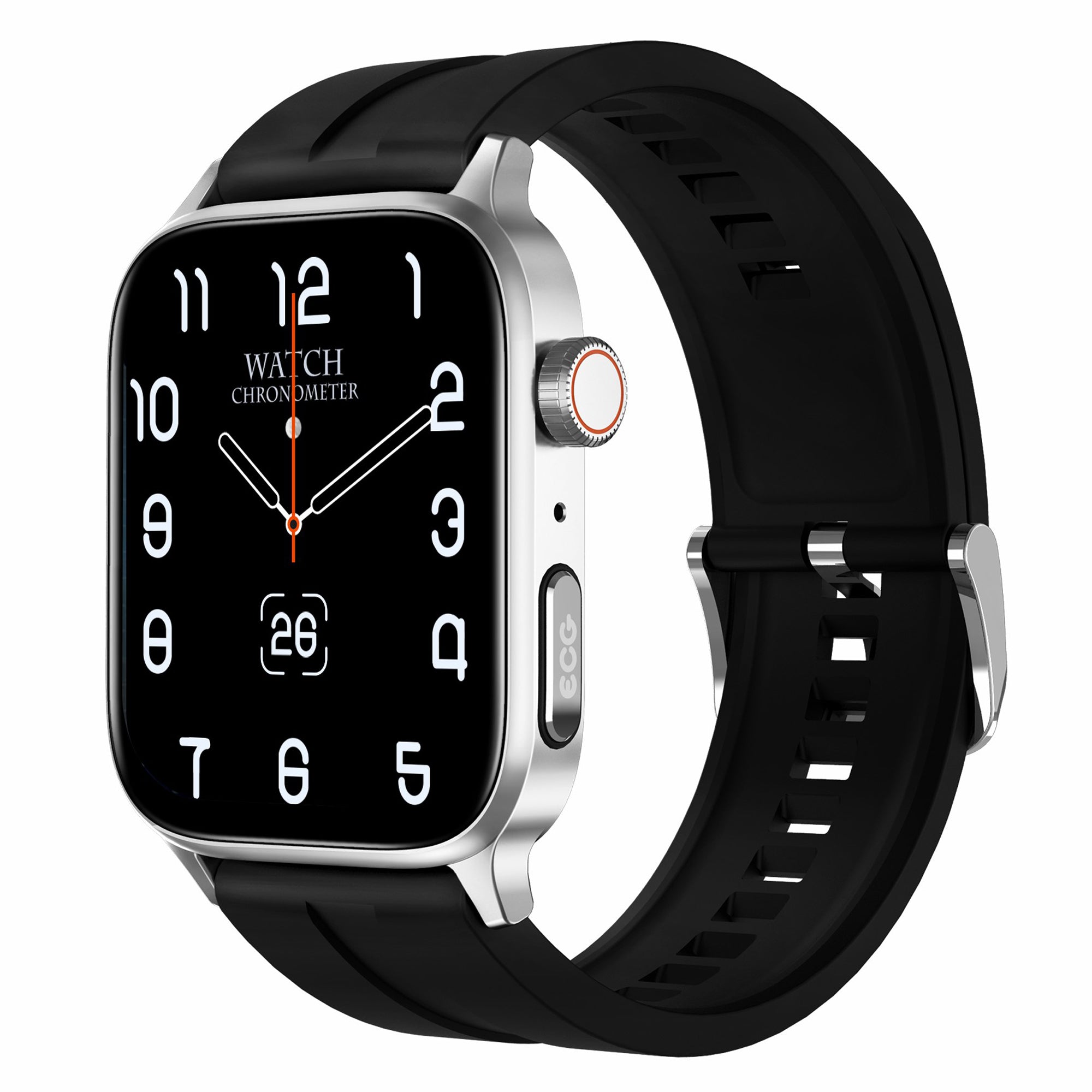 GT22 Men Women Smart Watch Heart Rate ECG PPG Bluetooth Call 1.85 Stroke Health Warning Smartwatch for Android iOS Silver GT22 Men Women Smart Watch Heart Rate ECG PPG Bluetooth Call 1.85 Stroke Health Warning Smartwatch for Android iOS Silver
